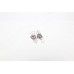 Dangle Earrings Heart 925 Sterling Silver Handmade Women Gift Traditional E377